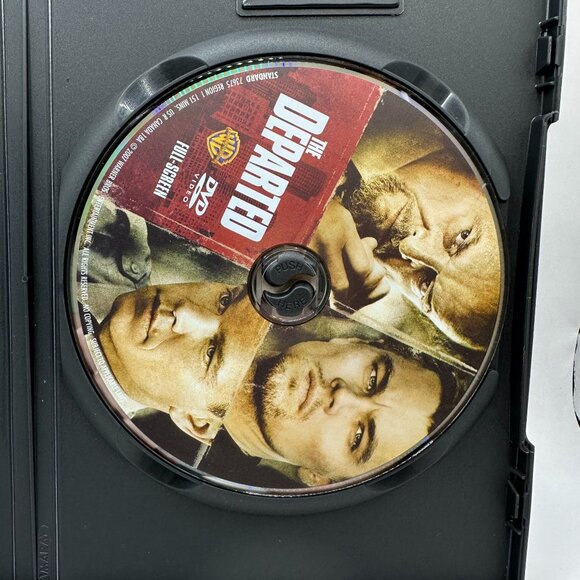 The Departed Full Screen Edition DVD Leonardo DiCaprio Warner Bros. Movie - Picture 5 of 5